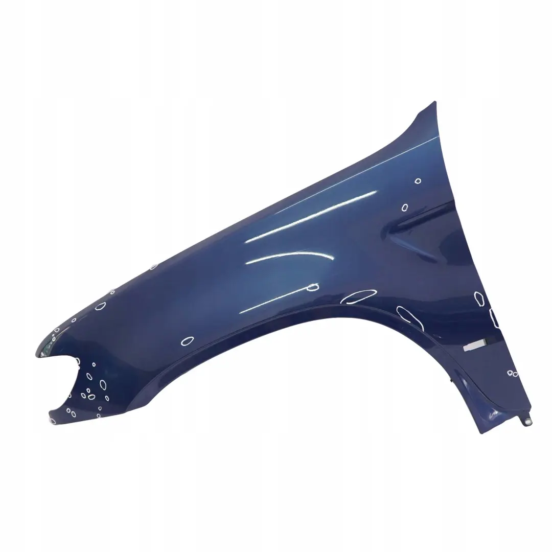 Panel Lateral Guardabarros Delantero Izquierdo Topasblau Topaz Blue para BMW E53 con número de pieza 7000385 BMW E53 Panel Lateral Guardabarros Delantero Izquierdo Topasblau Topaz Blue - SKU 7000385-TPB3 - Número de pieza 7000385