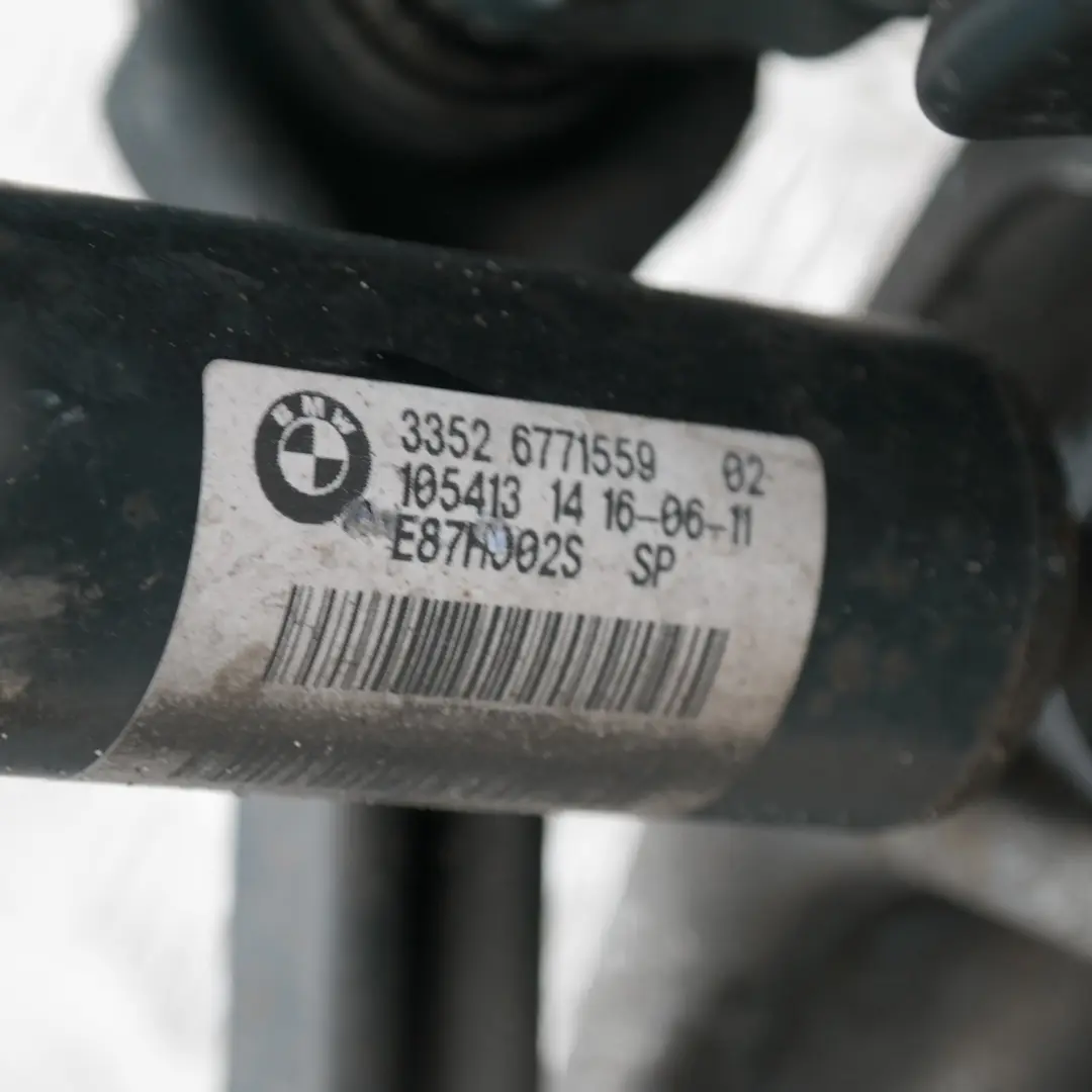 BMW E81 116i N43 M SPORT Stoßdämpfer Federbein Schwenklager hinten links - SKU 6771559 - Teilenummer 33526771559