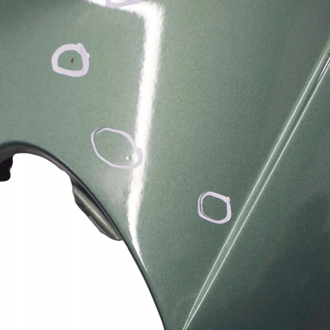 BMW 3 E46 Front Right O/S Side Panel Fender Wing Meergruen Sea Green - 393 - SKU 8240406-MRG - Part number 8240406