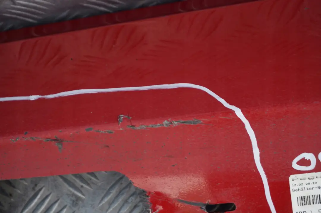 BMW E90 E91 LCI Listello Portiera Verniciato SX Rosso-Cremisi Rot Uni / - SKU 0037059-KAR - Numero di parte 0037059