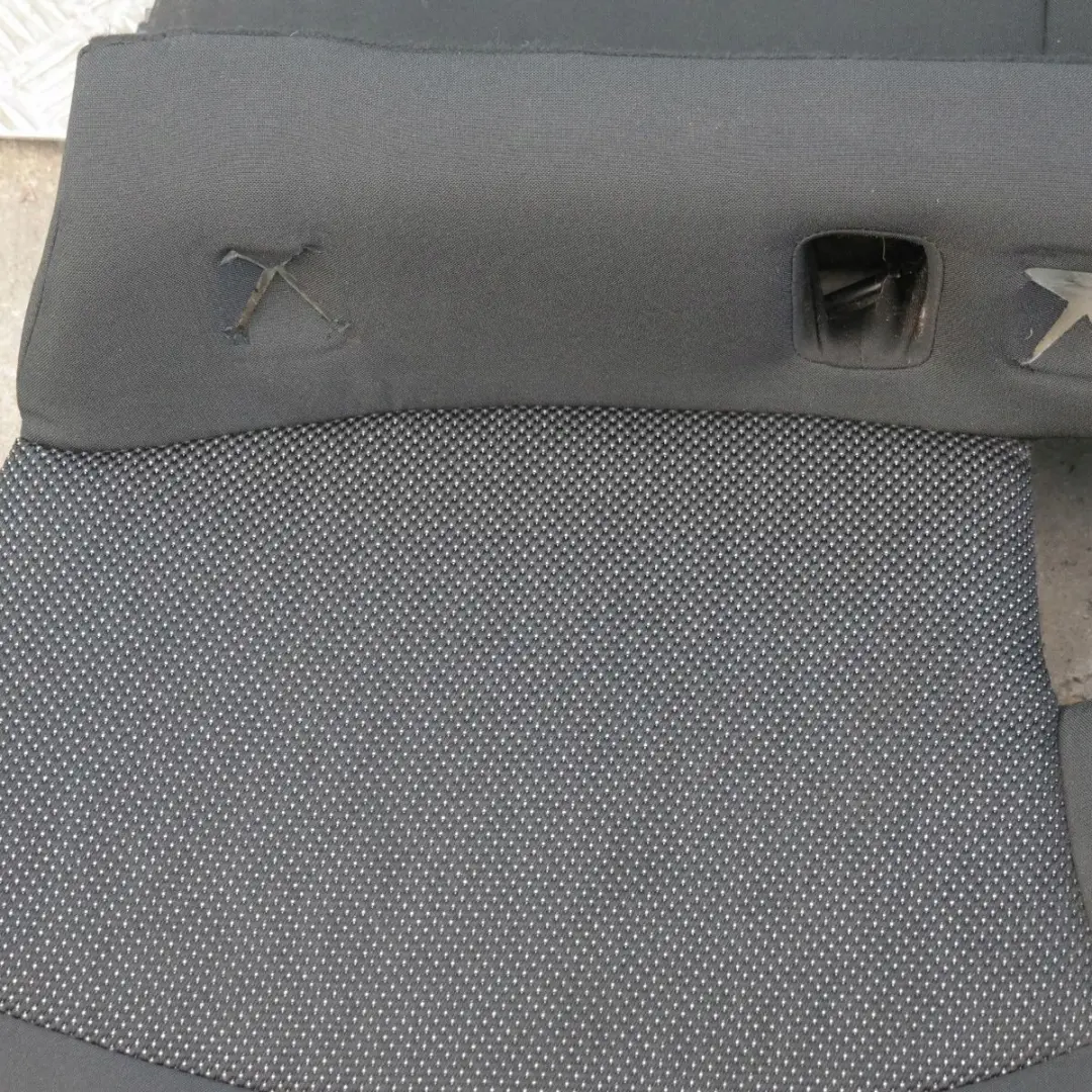 BMW Mini Cooper One Clubman R55 Black Cloth Interior Seats Airbag Stoff Cosmos - SKU R55 Cloth Seats Stoff Cosmos-1 - Part number R55 Cloth Seats Stoff Cosmos