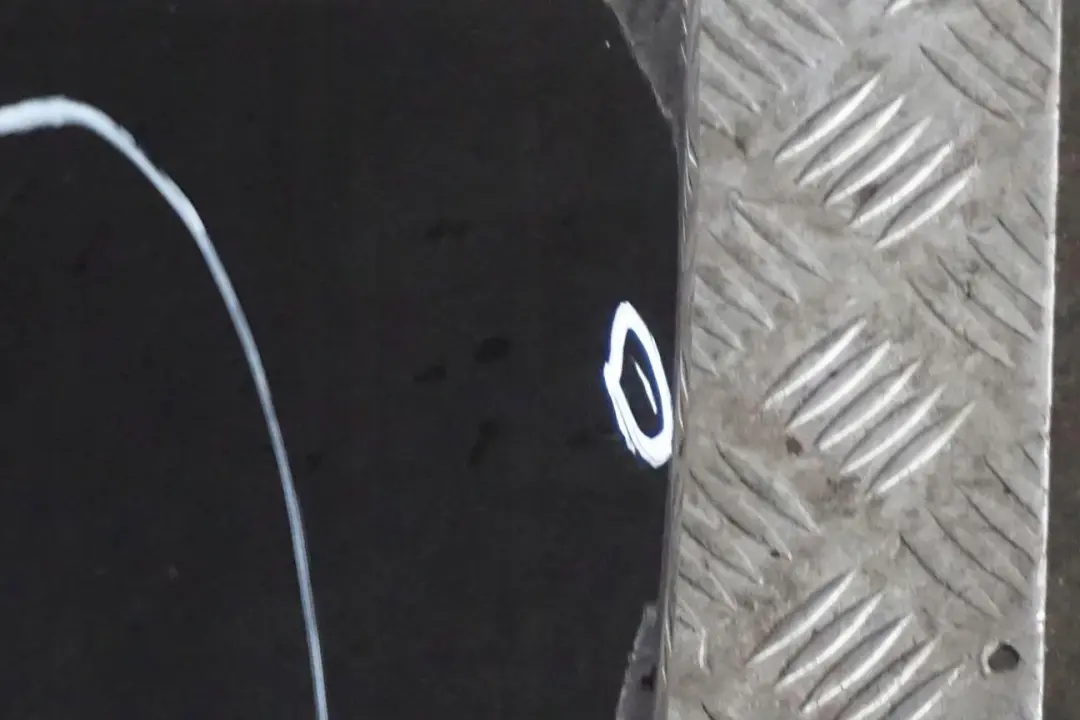 Mercedes CLC CL203 Rear Bumper Trim Panel Obsidian Black - 197U - SKU A2038801540-OB - Part number A2038801540