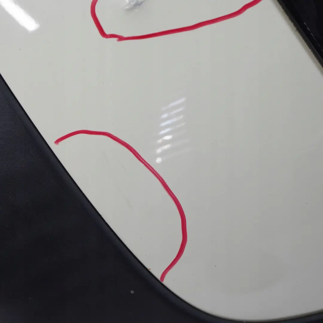 Complete Rear Bumper Trim Panel Pepper White - 850 to Mini Clubman R55 with Part number 7264348 Mini Clubman R55 Complete Rear Bumper Trim Panel Pepper White - 850 - SKU 7264348-PW - Part number 7264348