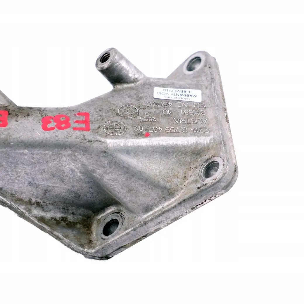 Supporting Bracket Left N/S Engine Mount Holder to BMW 3 Z4 Series E46 E85 with Part number 6765965 BMW 3 Z4 Series E46 E85 Supporting Bracket Left N/S Engine Mount Holder - SKU 6759487 - Part number 6765965
