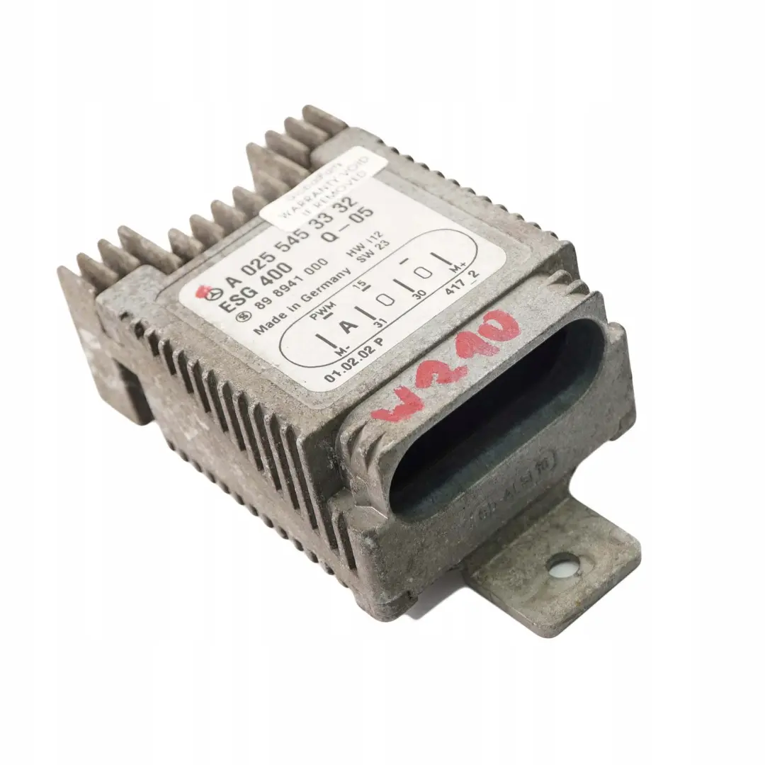 Mercedes W202 W210 Moduł Sterownik Wentylatora - SKU A0255453332 - Numer Części A0255453332