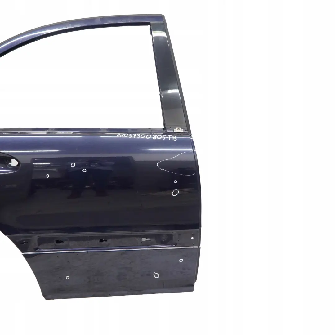 Mercedes Benz Classe C W203 Portiera Posteriore Dx Tanzanitblau Metallico - 359 - SKU A2037300805-TB - Numero di parte A2037300805