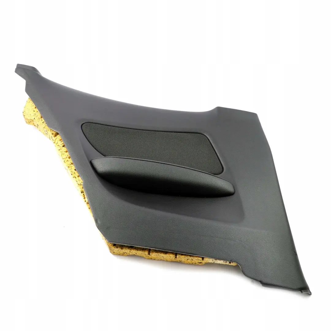 Left N/S Lateral Trim Panel Cloth Pearlpoint Black to BMW 1 Series E82 Rear with Part number 2996259 BMW 1 Series E82 Rear Left N/S Lateral Trim Panel Cloth Pearlpoint Black - SKU 2996259 - Part number 2996259