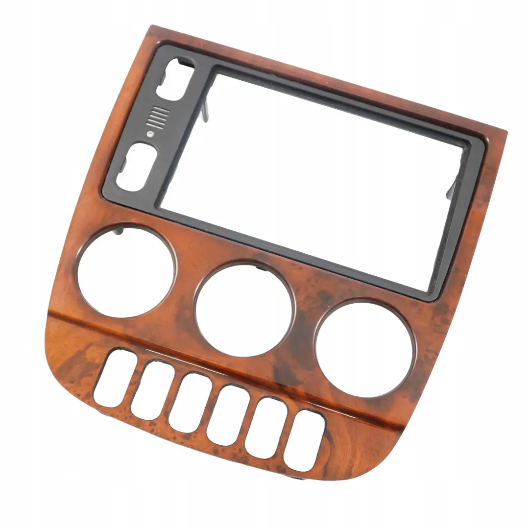 Mercedes-Benz M ML W163 Centre Console Dash Trim Frame Cover Wood to with Part number A1636808236 Mercedes-Benz M ML W163 Centre Console Dash Trim Frame Cover Wood - SKU A1636808236 - Part number A1636808236