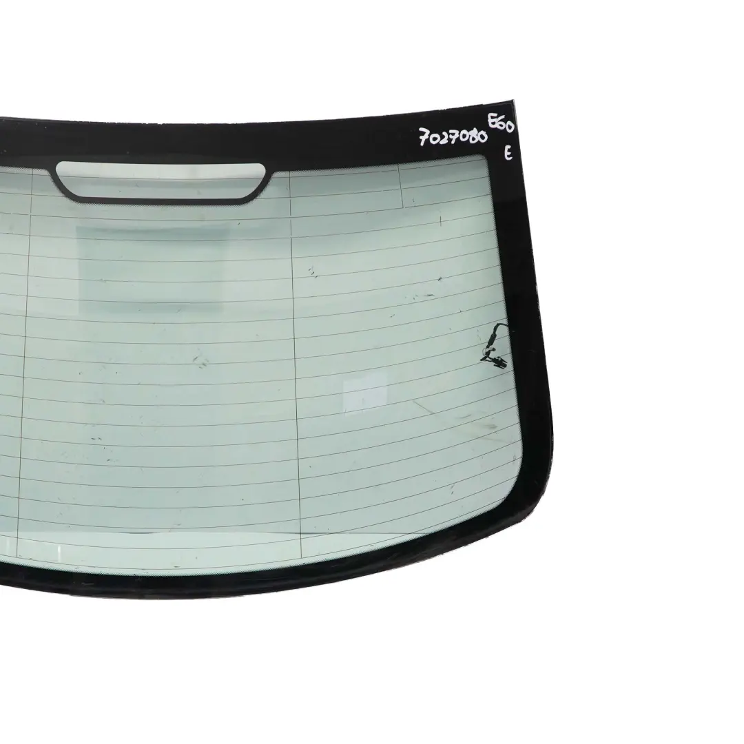 Boot Window Glass Green AS2 to BMW 5 Series E60 Saloon Rear with Part number 7027080 BMW 5 Series E60 Saloon Rear Boot Window Glass Green AS2 - SKU 7027080 - Part number 7027080