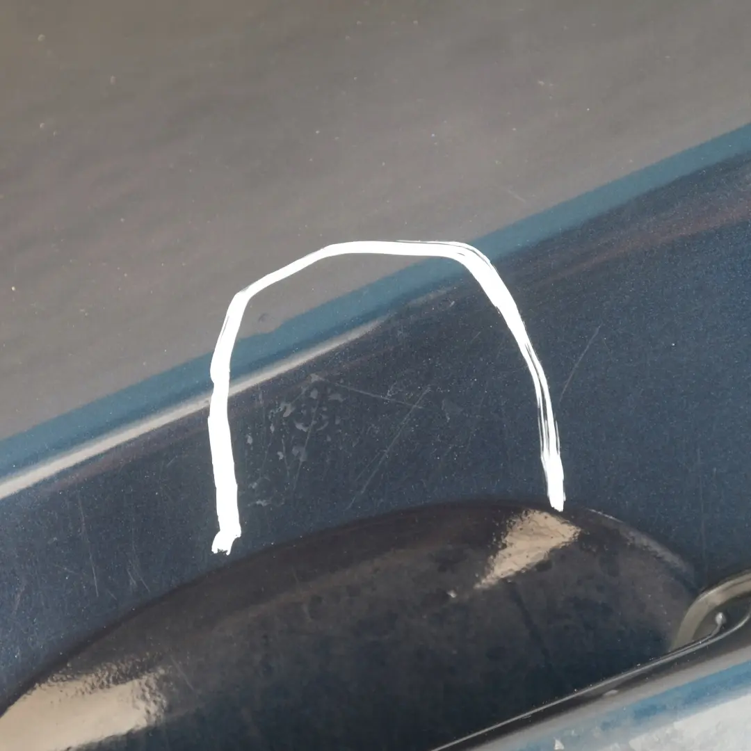 Porta posteriore destra Tiefseeblau Blu mare profondo A76 per BMW E87 con numero di parte 7191018 BMW E87 Porta posteriore destra Tiefseeblau Blu mare profondo A76 - SKU 7191018-DSB - Numero di parte 7191018