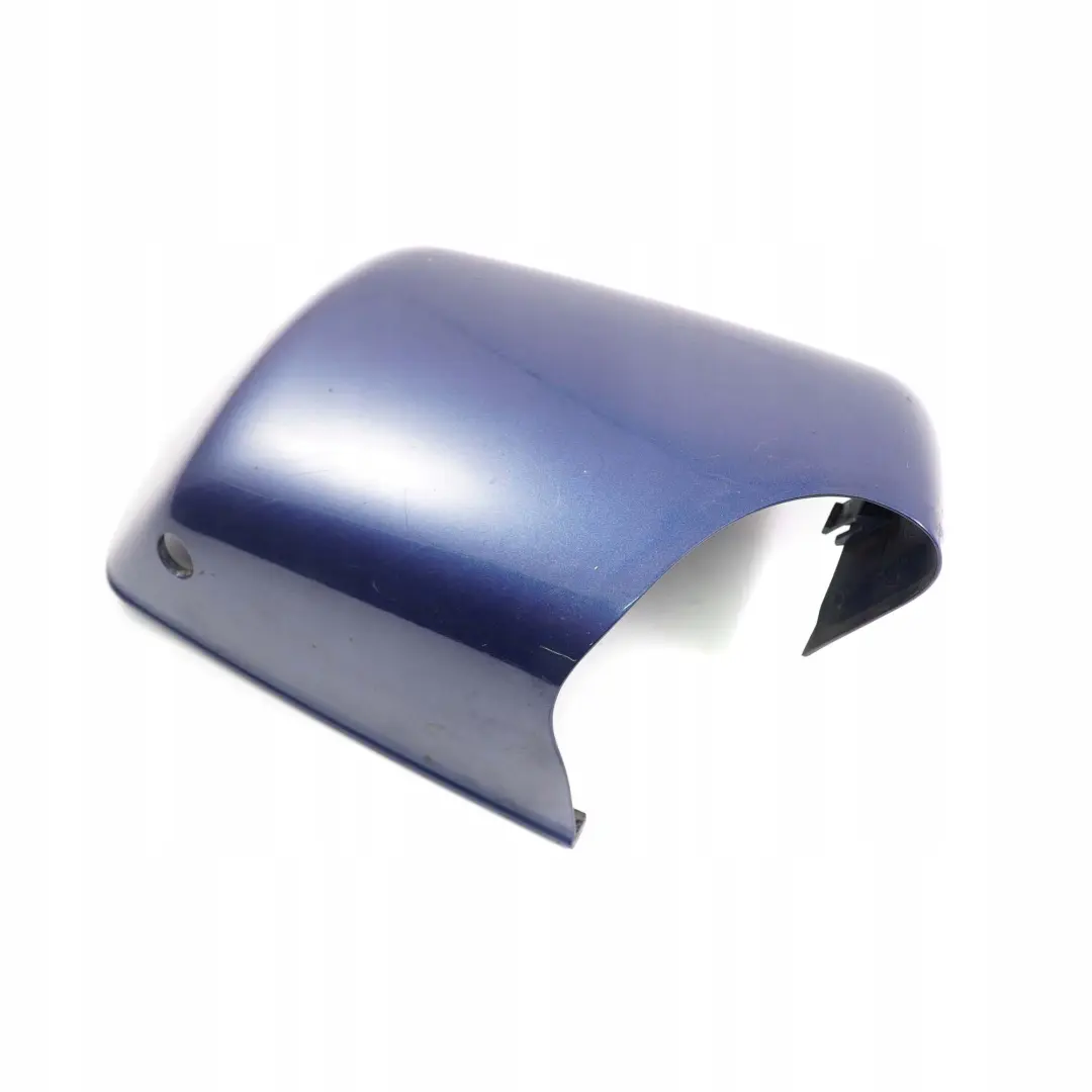 BMW X5 Series E53 Right O/S Wing Mirror Cover Cap Montegoblau Blue - A51 - SKU 0007740-MTB - Part number 0007740