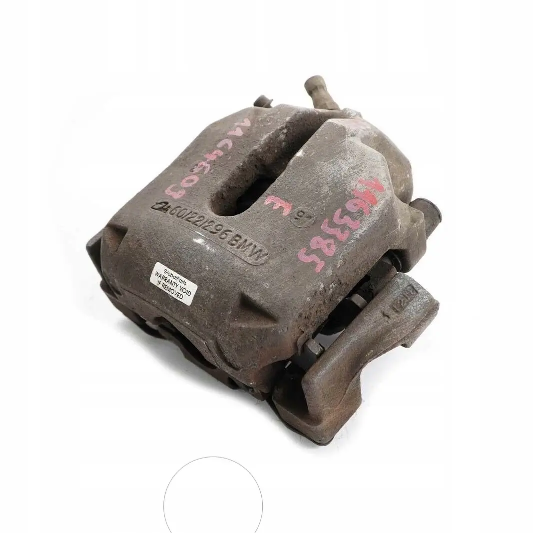 Delantero Izquierdo Porta pinza De freno 60/22/296 para BMW E39 con número de pieza 1163385 BMW E39 Delantero Izquierdo Porta pinza De freno 60/22/296 - SKU 1163385 - Número de pieza 1163385