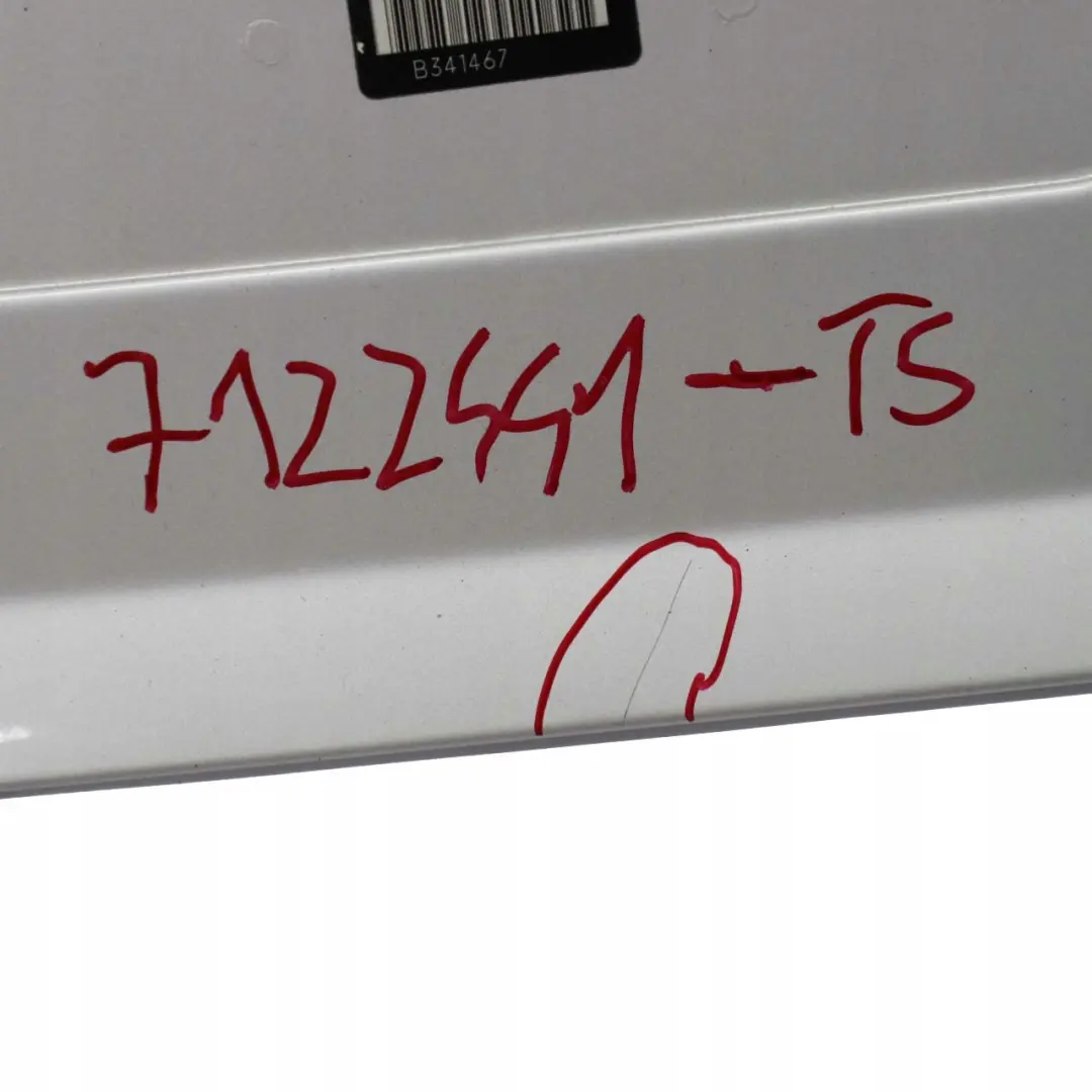 Trunk Boot Lid Tailgate Titansilber Silver Metallic - 354 to BMW 5 Series E60 with Part number 7122441 BMW 5 Series E60 Trunk Boot Lid Tailgate Titansilber Silver Metallic - 354 - SKU 7122441-TS - Part number 7122441