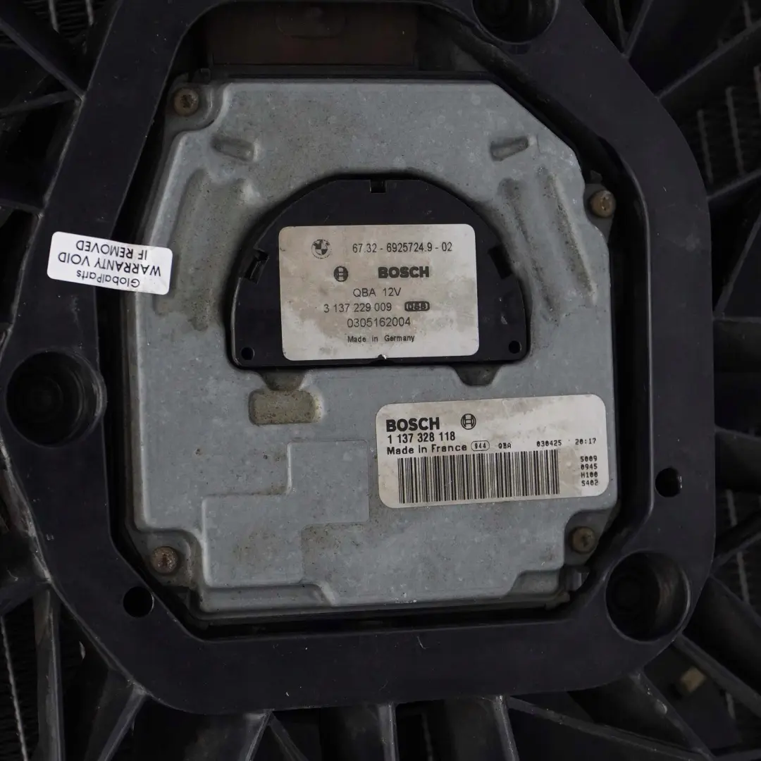 BMW E65 E66 N62 735i 745i Complet Refroidissement Moteur Linceul - SKU 7508023-1 - Numéro de pièce 7508023