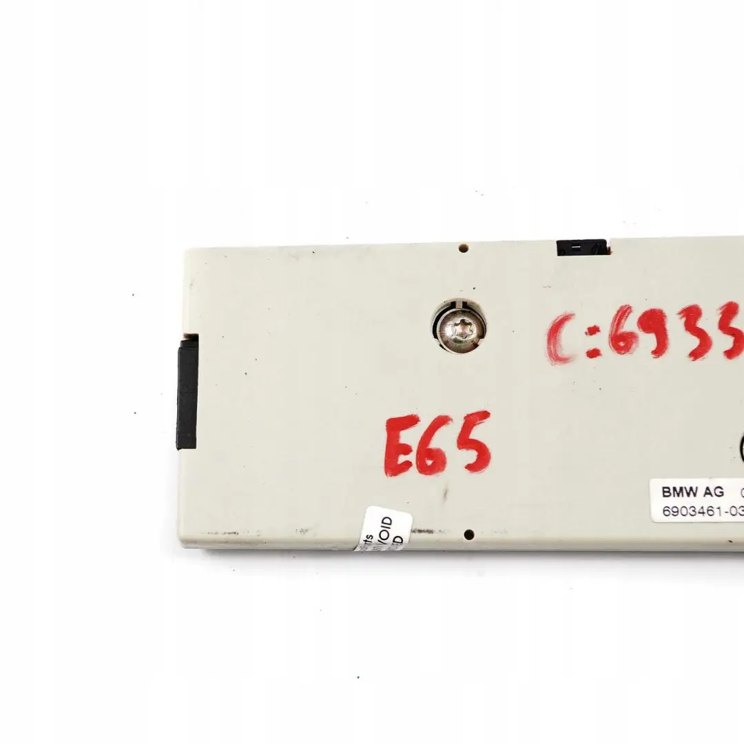 BMW E65 E66 E67 Antena Amplificador Diversity - SKU 6933666 - Número de pieza 9167130