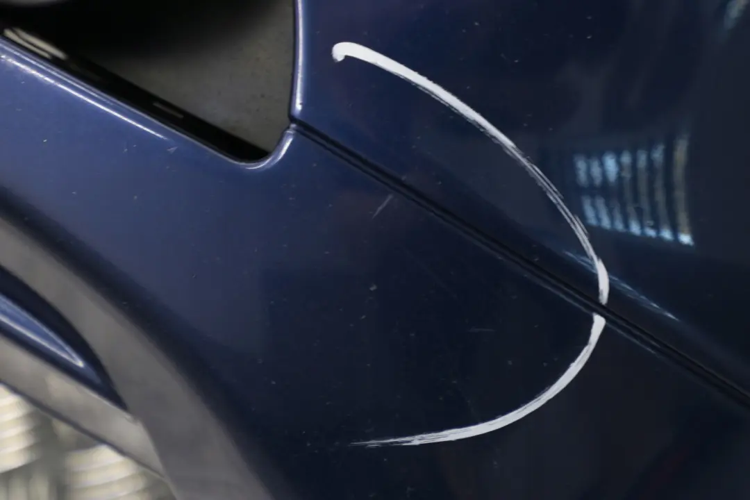 Front Bumper Trim Panel Mysticblau Mystic Blue - A07 to BMW 5 Series E60 E61 with Part number 0149246 BMW 5 Series E60 E61 Front Bumper Trim Panel Mysticblau Mystic Blue - A07 - SKU 0149246-MYS - Part number 0149246