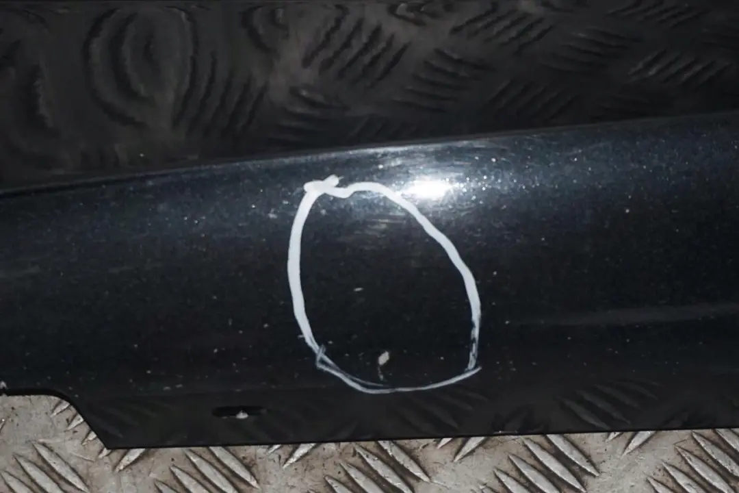 BMW 1 E87 M Sport Sill Strip Side Skirt Left N/S Sparkling Graphite - A22 - SKU 0033557-SG - Part number 0033557