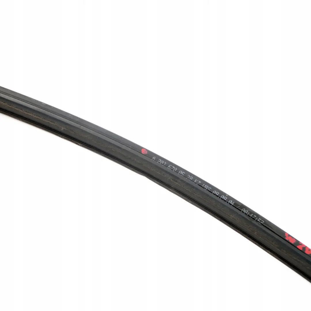 Mercedes-Benz C-Class W203 Windscreen Front Top Trim Seal Gasket to with Part number A2036700539 Mercedes-Benz C-Class W203 Windscreen Front Top Trim Seal Gasket - SKU A2036700539 - Part number A2036700539