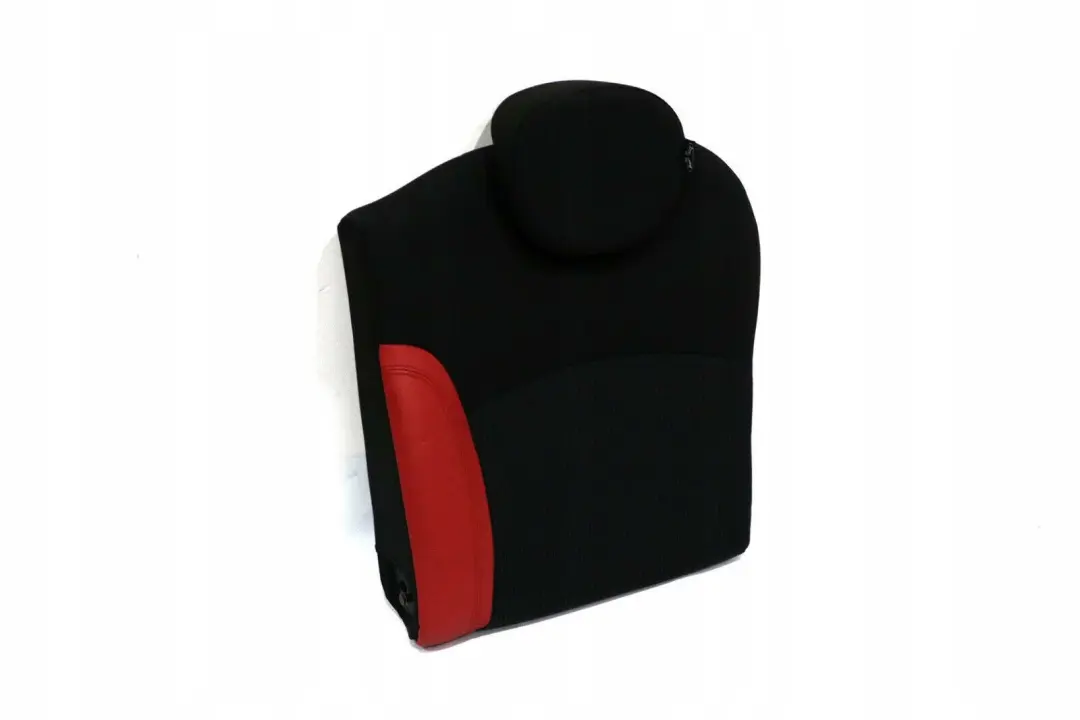 Bezug Lehne Stoff/Leder links Rooster Rot für BMW MINI One Cooper R55 R56 mit Teilenummer 7233788 BMW MINI One Cooper R55 R56 Bezug Lehne Stoff/Leder links Rooster Rot - SKU 7233788 - Teilenummer 7233788
