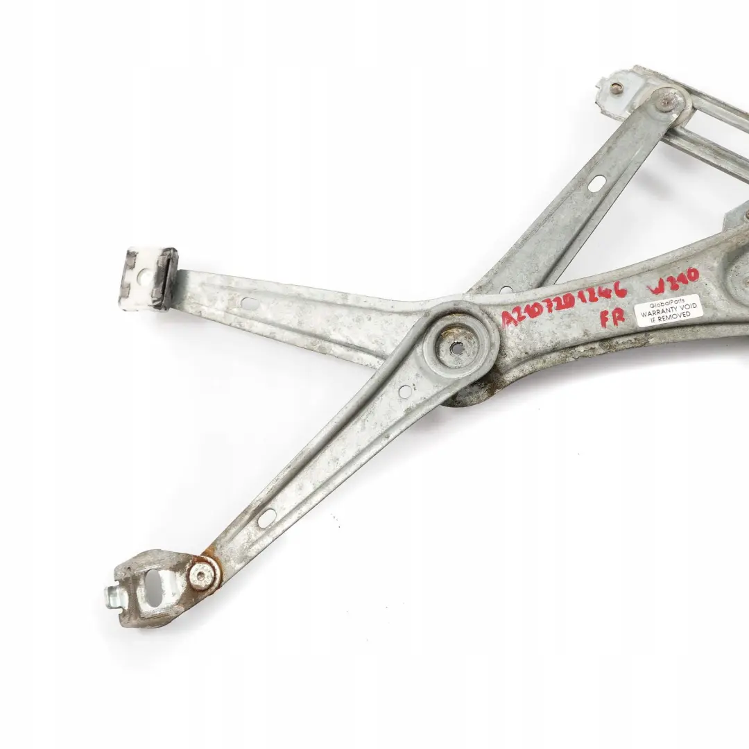 Mercedes-Benz E-Class W210 Front Right O/S Door Window Regulator Lifter to with Part number A2107201246 Mercedes-Benz E-Class W210 Front Right O/S Door Window Regulator Lifter - SKU A2107201246 - Part number A2107201246
