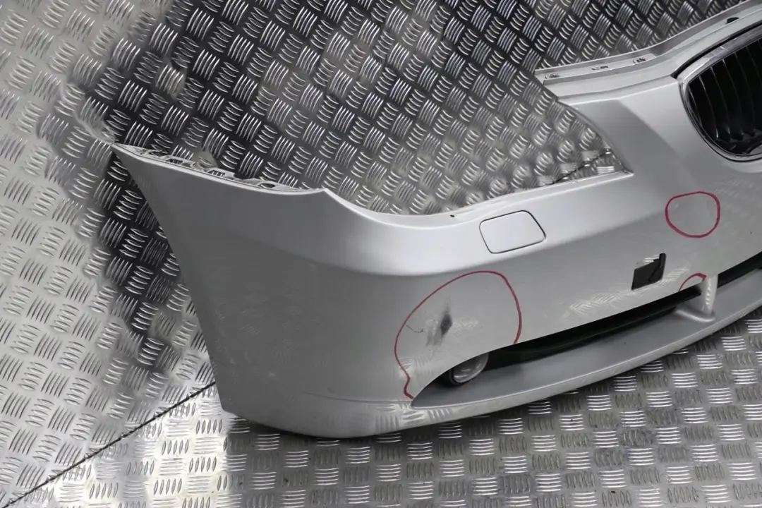 BMW 5 Series E60 E61 Front Bumper Trim Panel Titansilber Titan Silver - SKU 0149246-TS3 - Part number 0149246