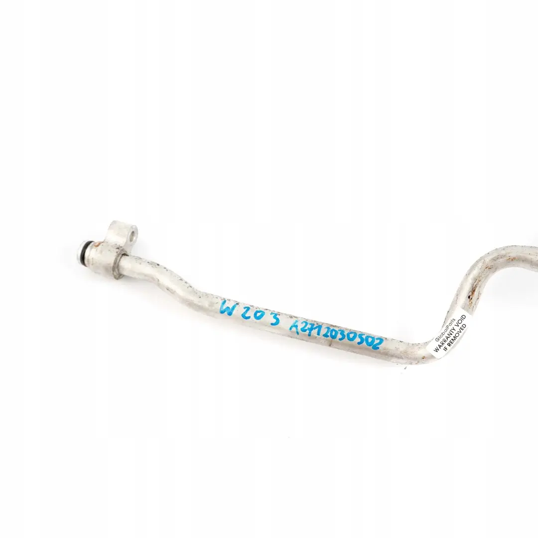 Mercedes-Benz C W203 M271 Petrol Air Conditioning Compressor Pipe to with Part number A2712030502 Mercedes-Benz C W203 M271 Petrol Air Conditioning Compressor Pipe - SKU A2712030502 - Part number A2712030502