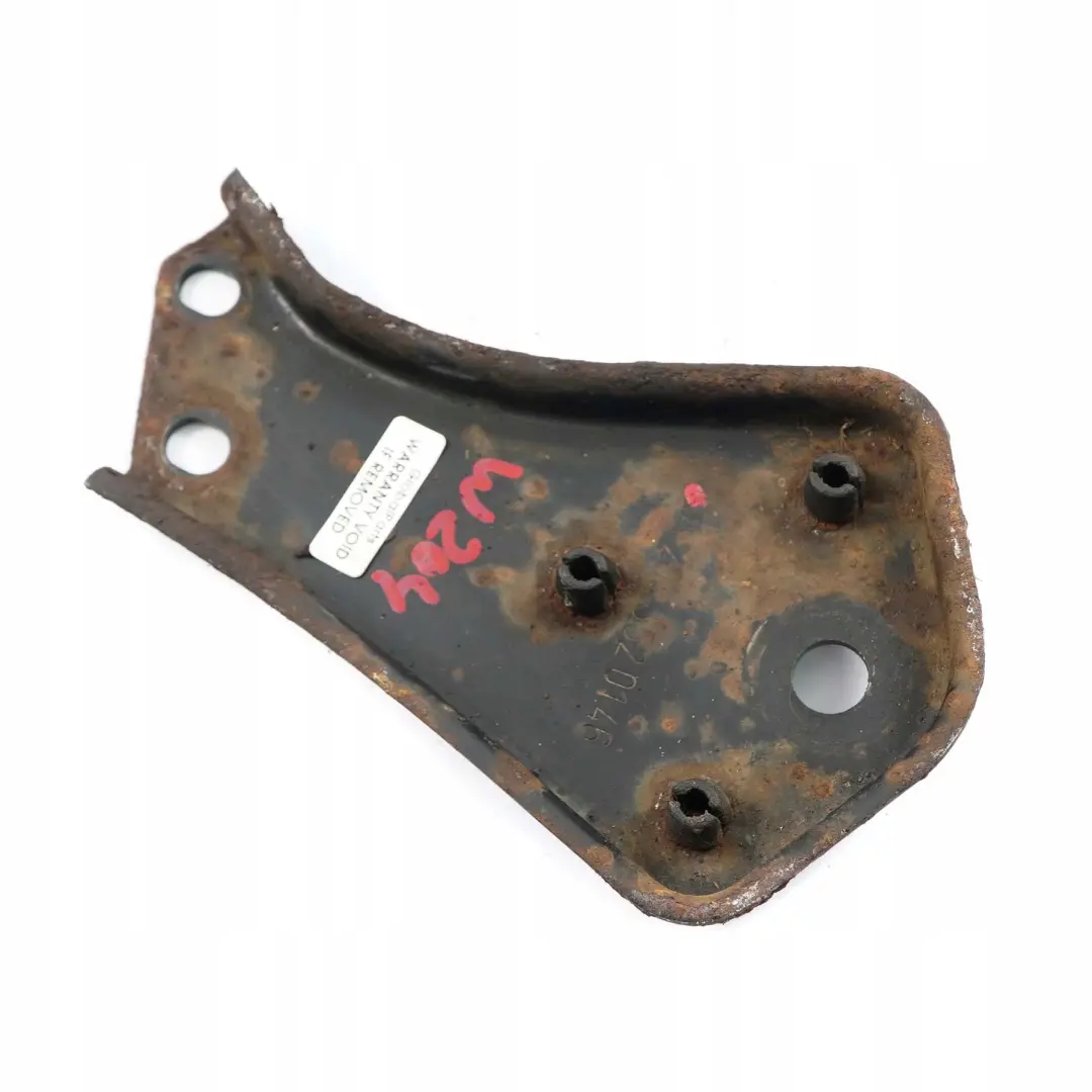 Mercedes-Benz C E Class W204 W212 Rear Subframe Left N/S Mount Plate Bracket to with Part number A2043520146 Mercedes-Benz C E Class W204 W212 Rear Subframe Left N/S Mount Plate Bracket - SKU A2043520146 - Part number A2043520146