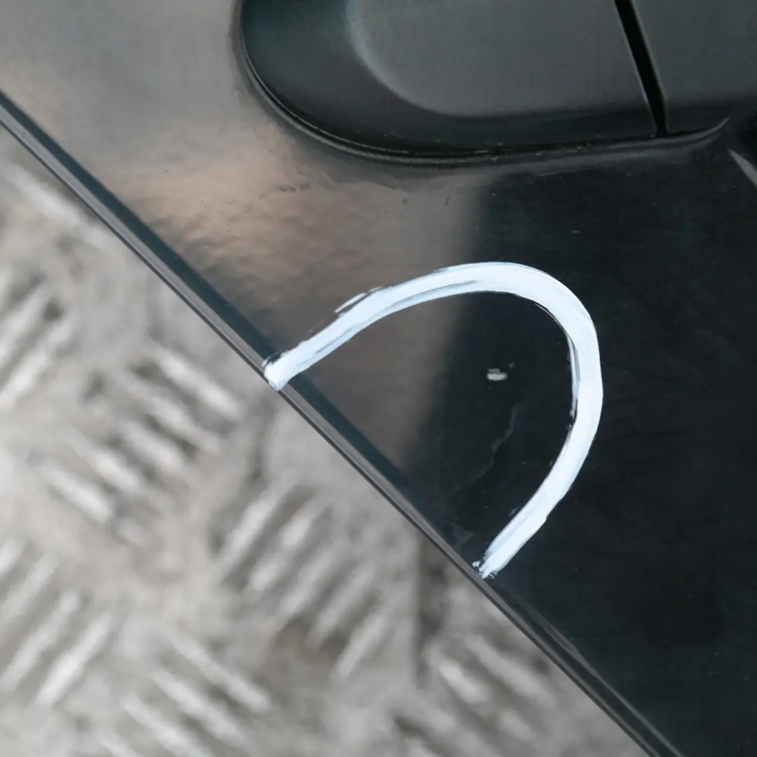BMW 1 er E87 LCI Beifahrer Tür hinten rechts Schwarz 2 - SKU 7191018-SCH18 - Teilenummer 7191018