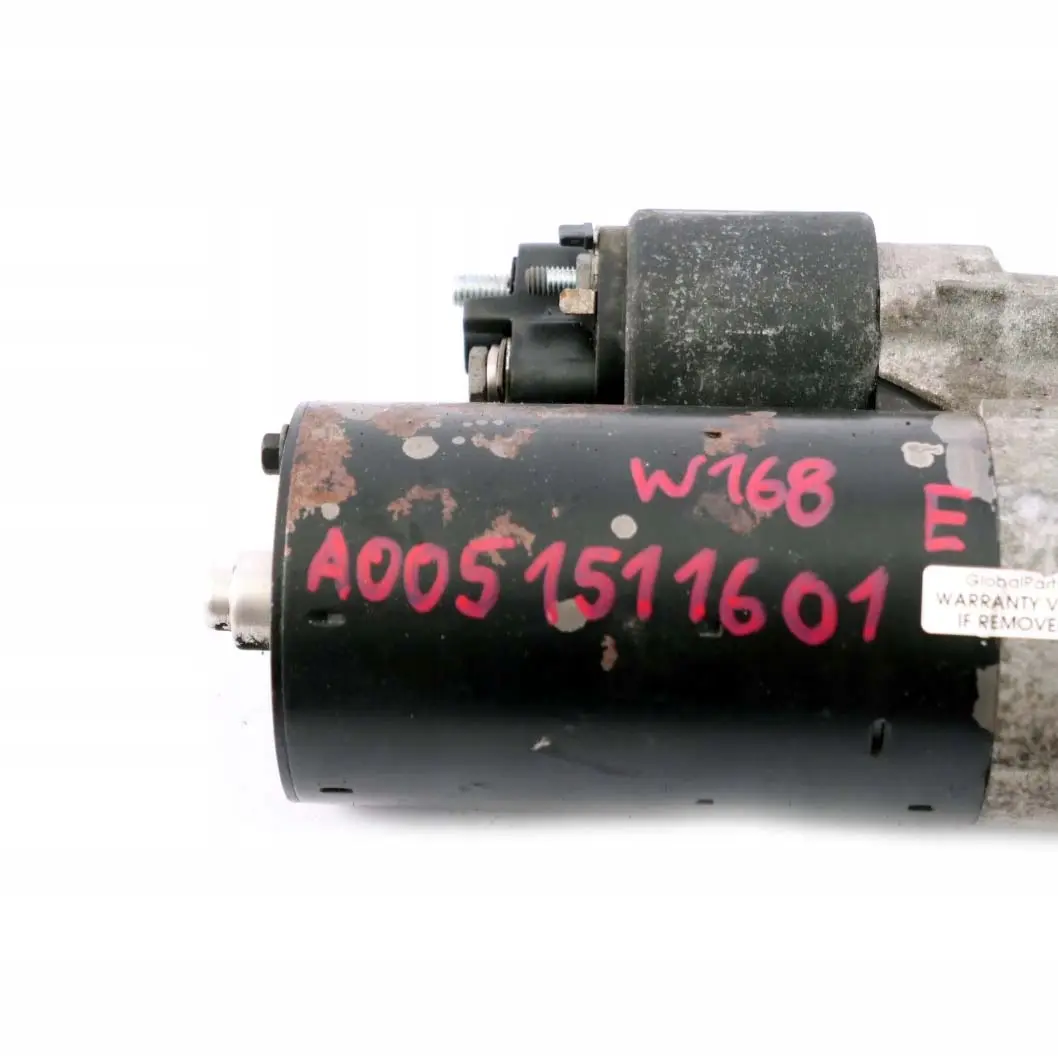 Mercedes W168 Vaneo W414 Diesel Engine Speed Starter Motor - SKU A0051511601 - Part number A0051511601