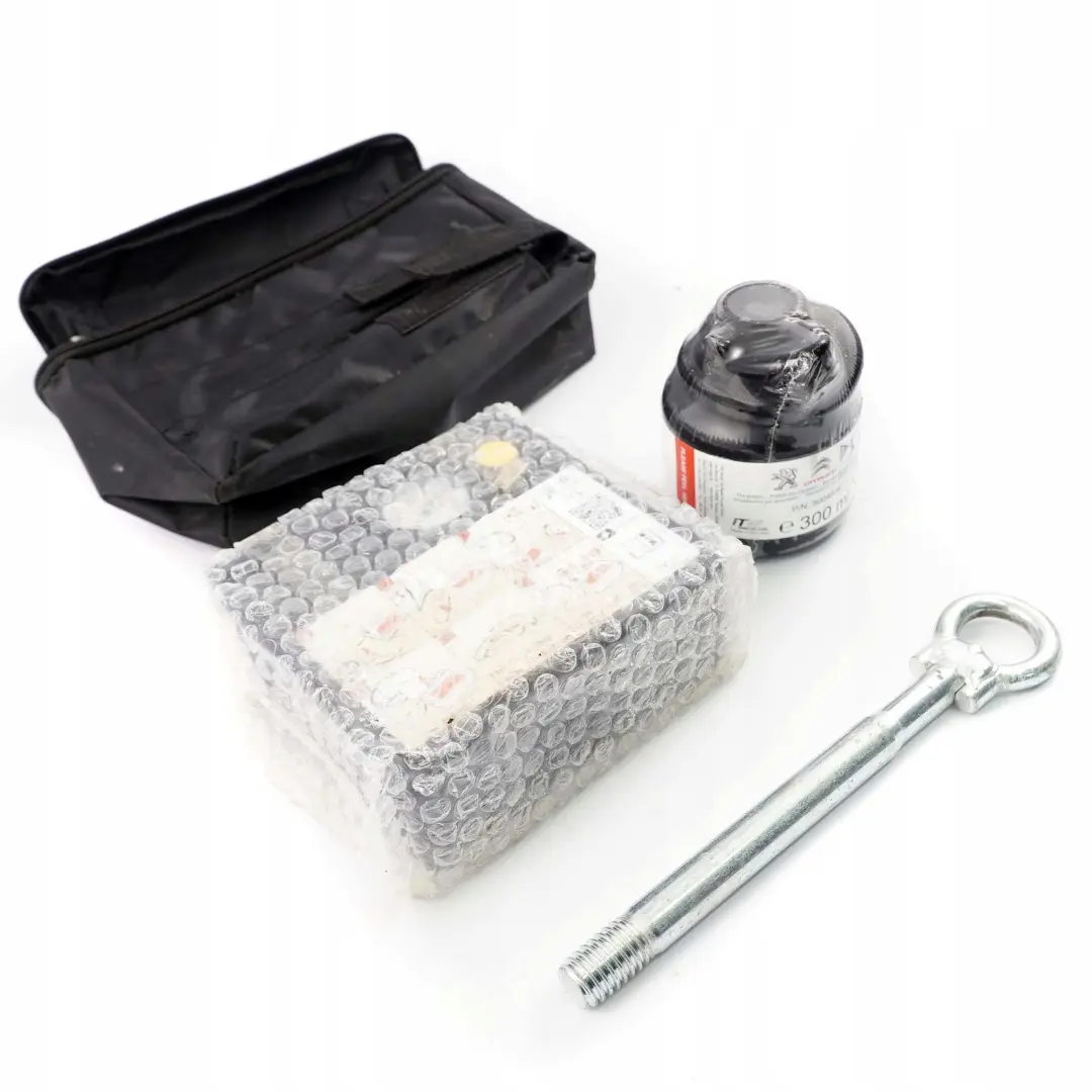 Genuine Citroen DS Peugeot Compressor Pump Inflator Tyre Sealant Mobility Kit to with Part number 9616284980 Genuine Citroen DS Peugeot Compressor Pump Inflator Tyre Sealant Mobility Kit - SKU 9616284980 - Part number 9616284980