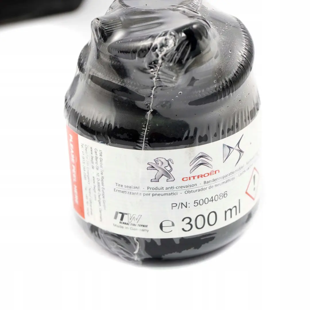  Original Citroen DS Peugeot Reifendichtung Reifenpannen Kompressor Set - SKU 9616284980 - Teilenummer 9616284980