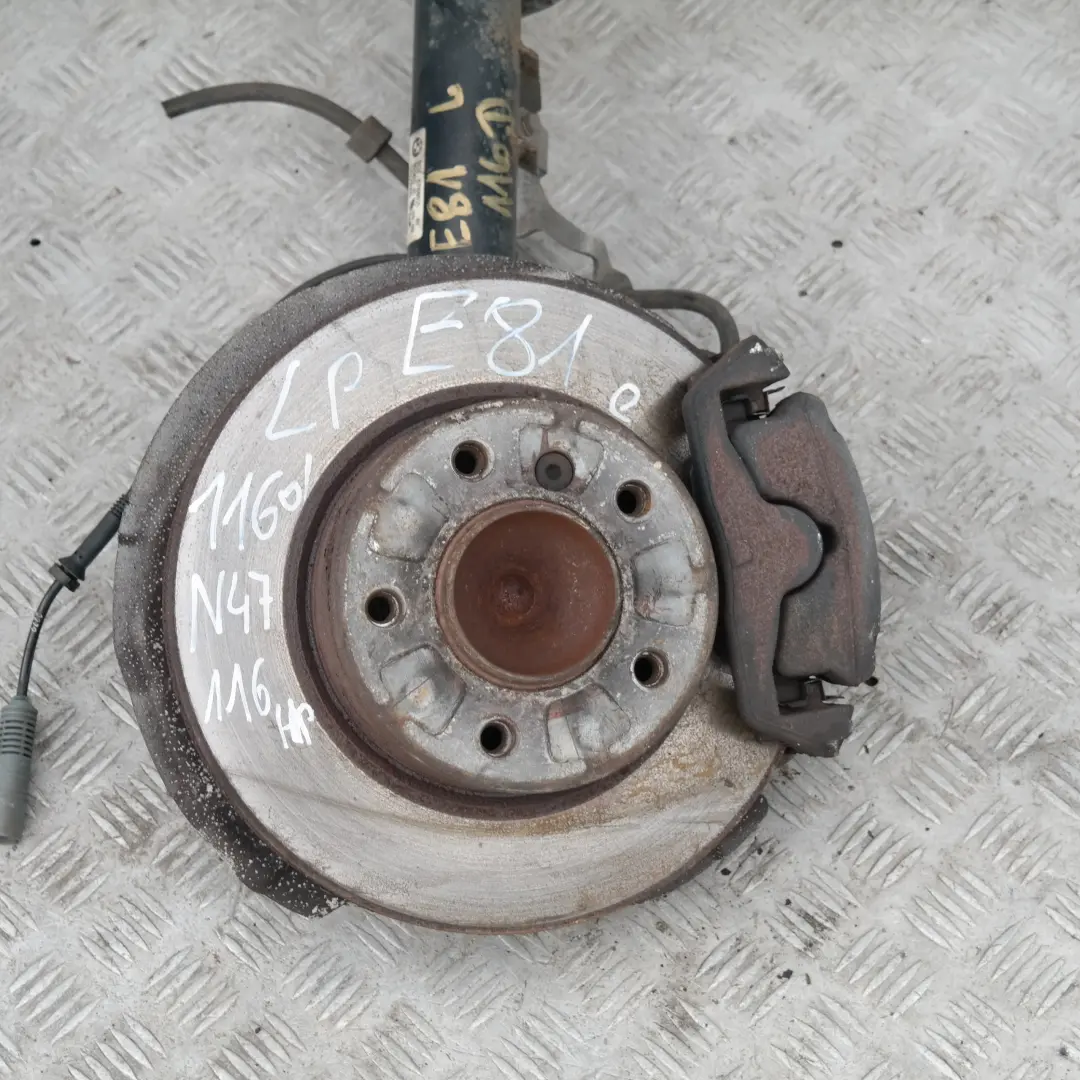 BMW E81 116d N47 FRENTE IZQUIERDO MUELLE STRUT HUB PIERNA FRENO SUSPENSIÓN - SKU 6786021-1 - Número de pieza 6786021