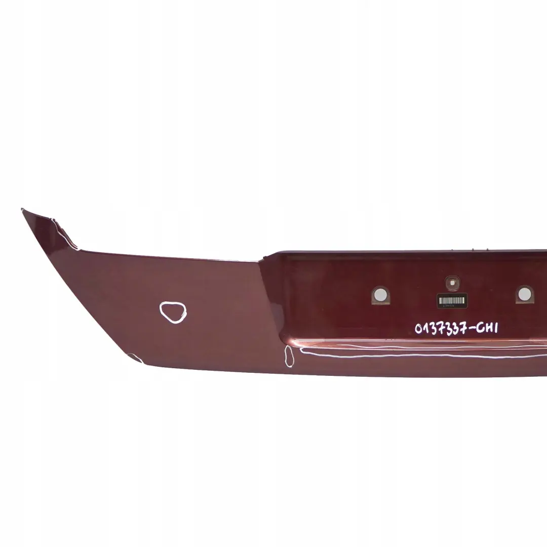 Blende Heckklappe Chiarettorot Rot Metallic - 894 für BMW 7 er E65 E66 E67 mit Teilenummer 0137337 BMW 7 er E65 E66 E67 Blende Heckklappe Chiarettorot Rot Metallic - 894 - SKU 0137337-CHI - Teilenummer 0137337