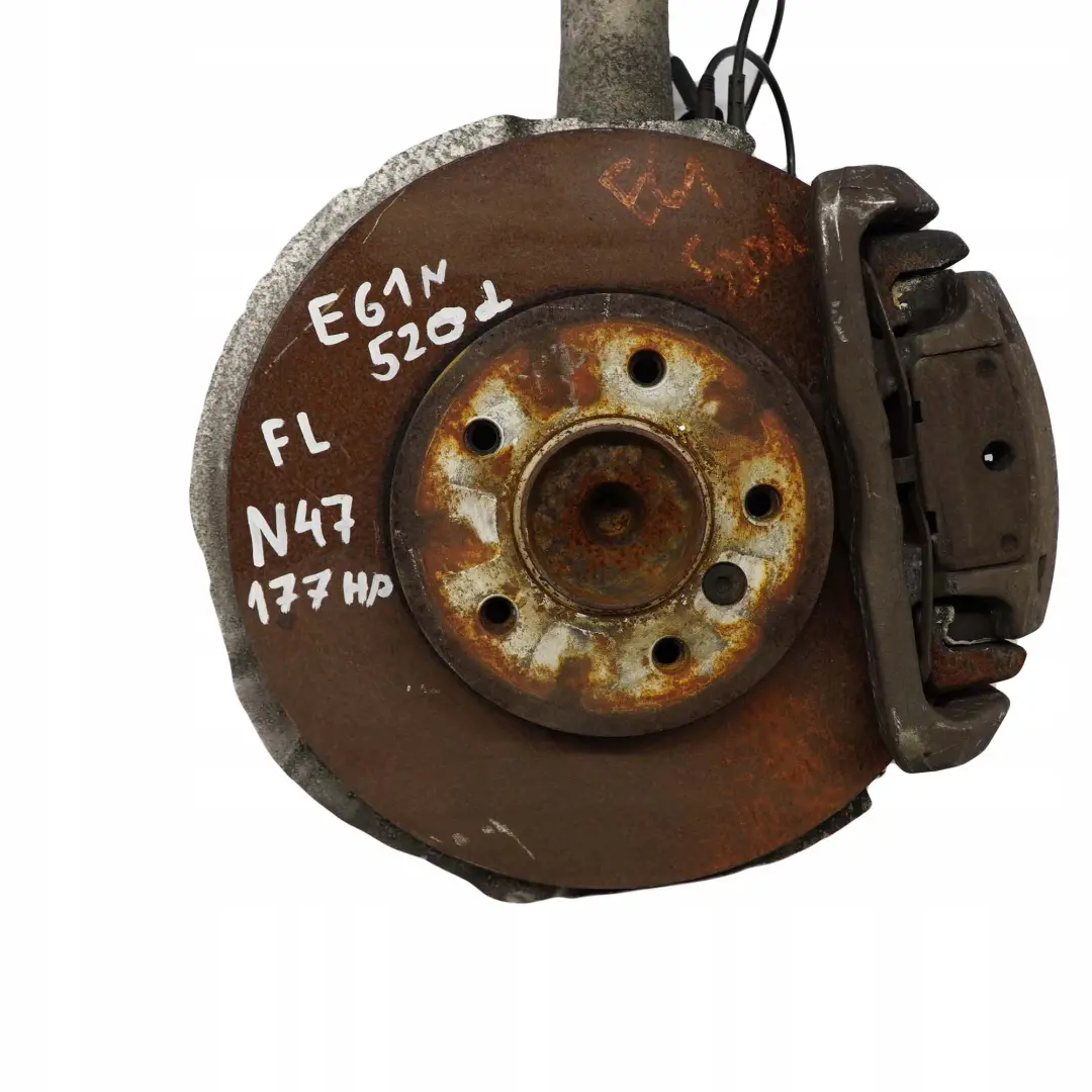 BMW 5 Series E61 LCI 520d N47 Front Left N/S Spring Brake Suspension Leg Hub - SKU 6768795-1 - Part number 6768795