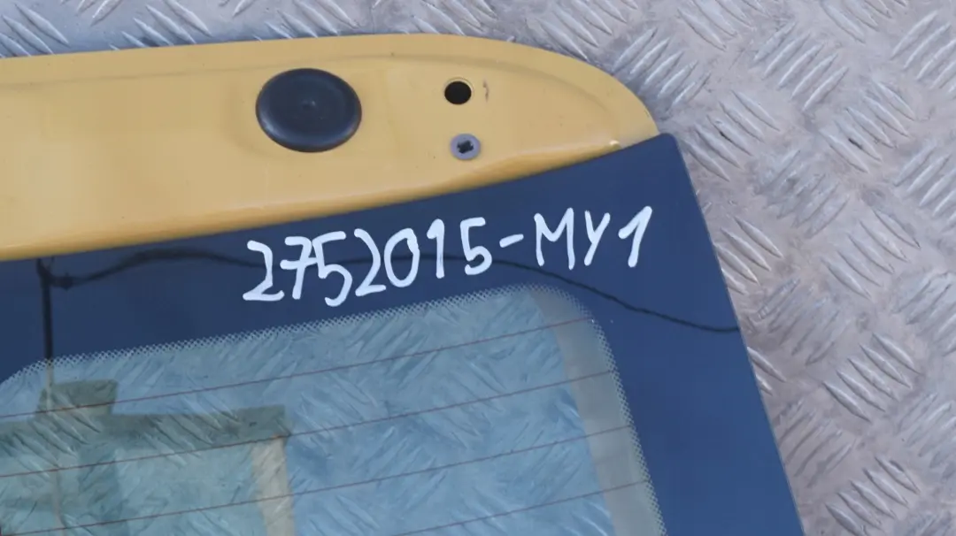 Boot Trunk Lid Tailgate Mellow Yellow - A58 to MINI Cooper R56 with Part number 2752015 MINI Cooper R56 Boot Trunk Lid Tailgate Mellow Yellow - A58 - SKU 2752015-MY1 - Part number 2752015