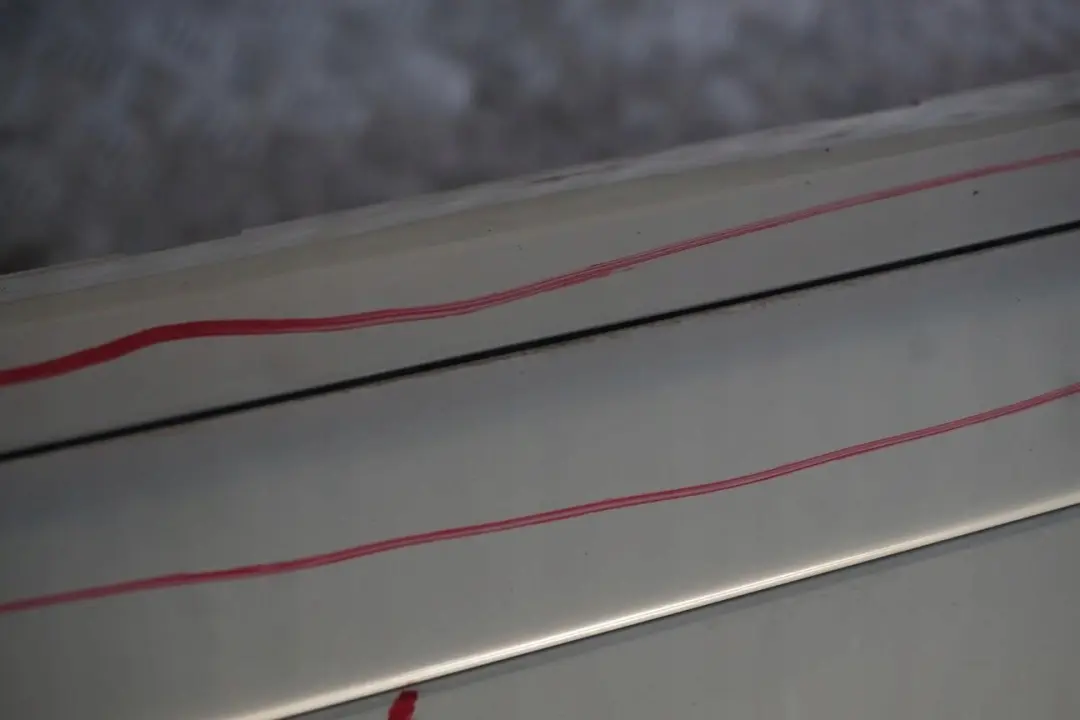 Bumper Trim Panel Alpinweiss Alpine White - 300 to BMW 7 Series E65 E66 Rear with Part number 0136743 BMW 7 Series E65 E66 Rear Bumper Trim Panel Alpinweiss Alpine White - 300 - SKU 0136743-AW - Part number 0136743