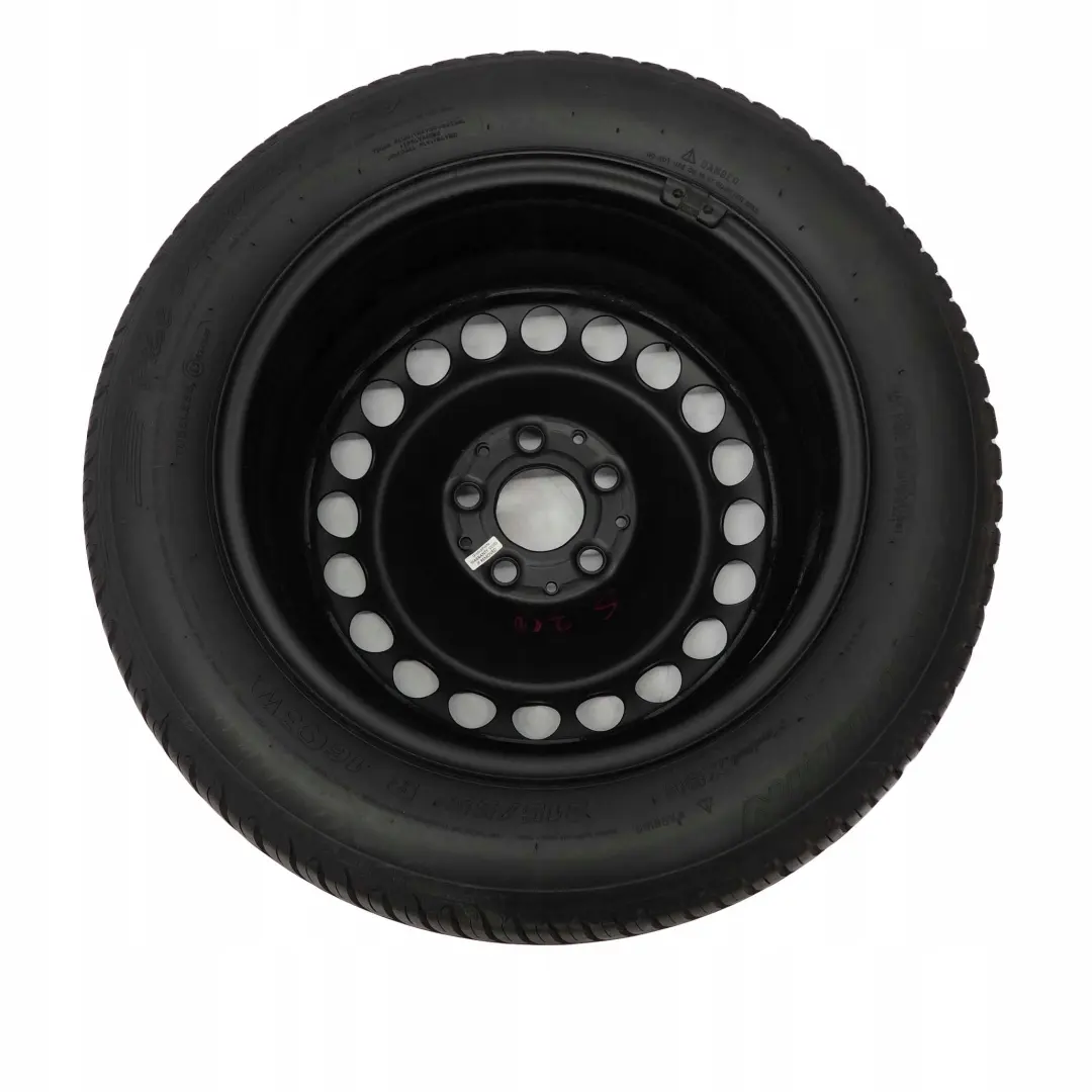  Mercedes-Benz E W210 Spare Wheel Steel 16" 7 1/2 J Tyre R16 215/55 - SKU A2104000802 - Part number A2104000802