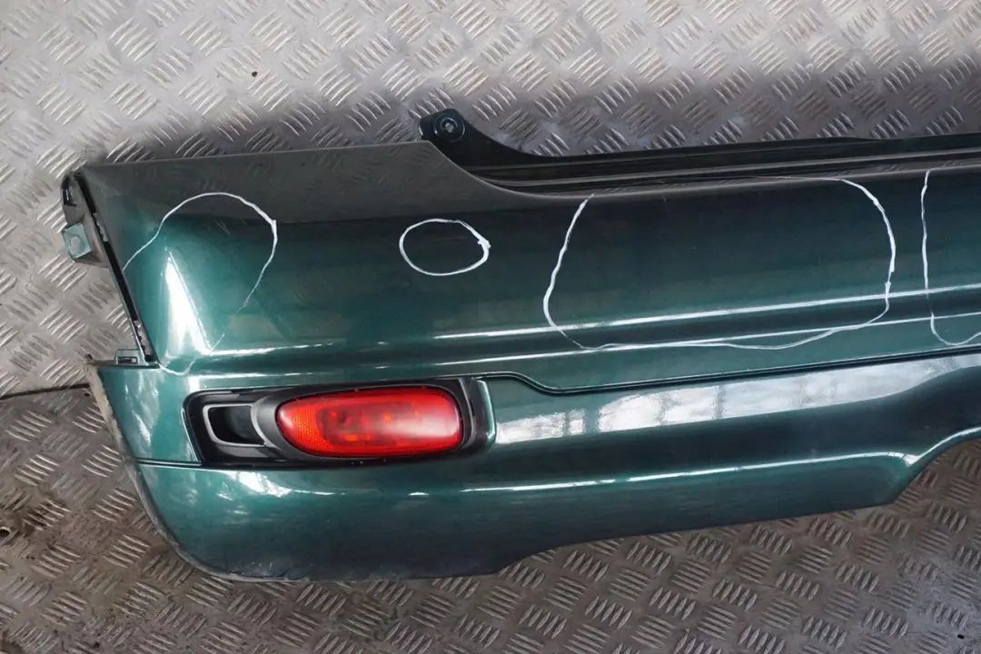 BMW Mini Cooper S R56 Aerokit Complete Rear Bumper Panel British Racing Green - SKU 0430265-BRG - Part number 0430265