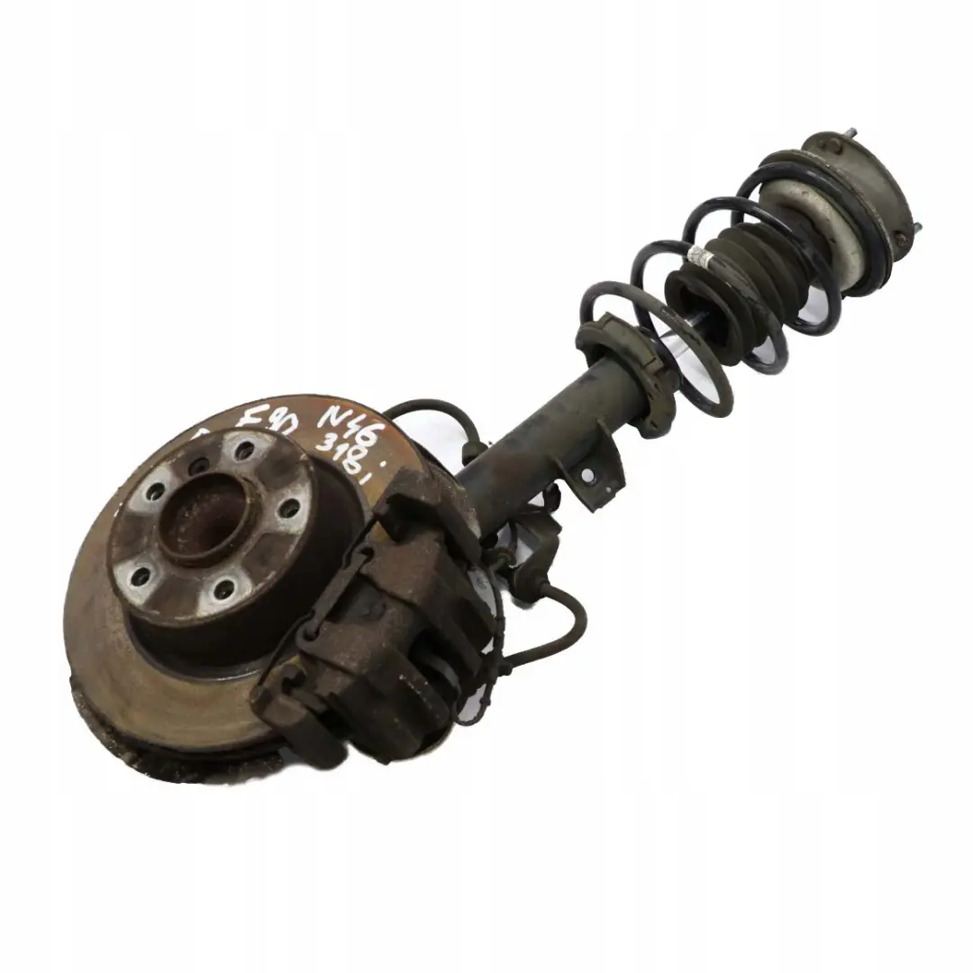 BMW E90 318i N46 FRONTAL IZQUIERDO SPRING STRUT PIERNA SUSPENSIoN De FRENO HUB S - SKU 6771723-6 - Número de pieza 6771723