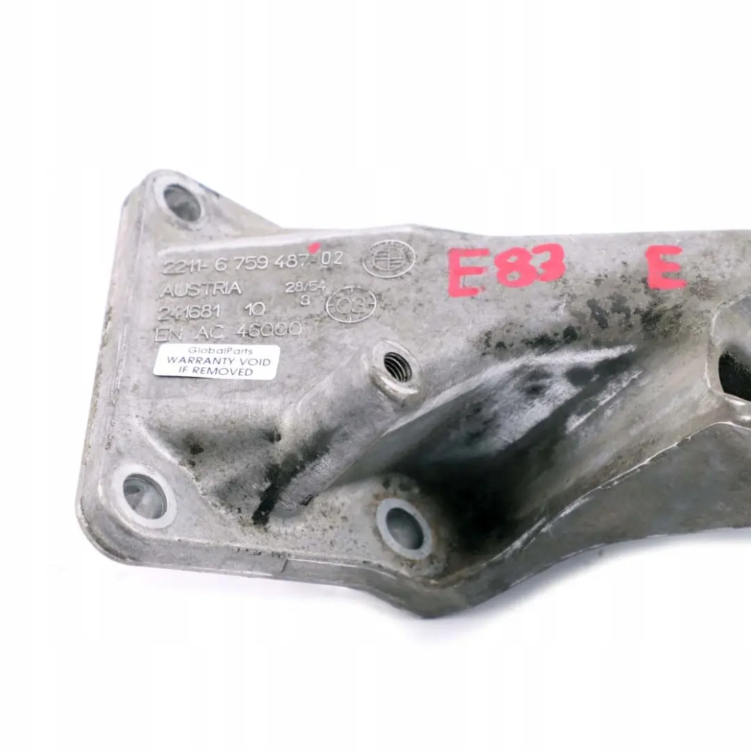 Supporting Bracket Left N/S Engine Mount Holder to BMW 3 Z4 Series E46 E85 with Part number 6765965 BMW 3 Z4 Series E46 E85 Supporting Bracket Left N/S Engine Mount Holder - SKU 6759487 - Part number 6765965