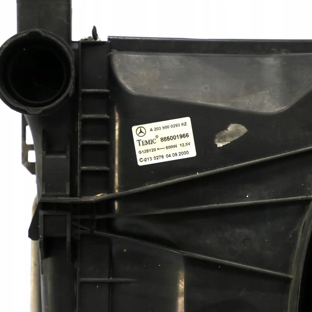 OM611 Motor Diesel Refrigeracion Radiador Ventilador para Mercedes C W203 con número de pieza A2035000293 Mercedes C W203 OM611 Motor Diesel Refrigeracion Radiador Ventilador - SKU A2035000293-3 - Número de pieza A2035000293