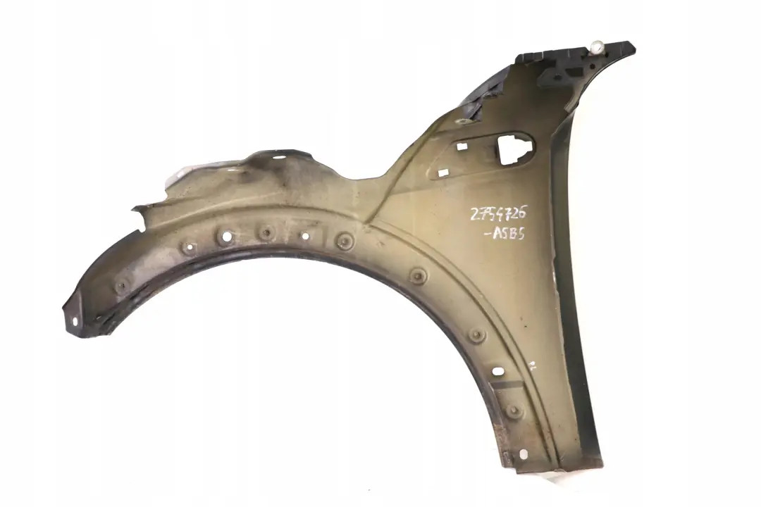Side Panel Front Right Wing O/S Astro Black to BMW Mini Cooper 5 R55 R56 R57 R58 with Part number 2754726 BMW Mini Cooper 5 R55 R56 R57 R58 Side Panel Front Right Wing O/S Astro Black - SKU 2754726-ASB5 - Part number 2754726