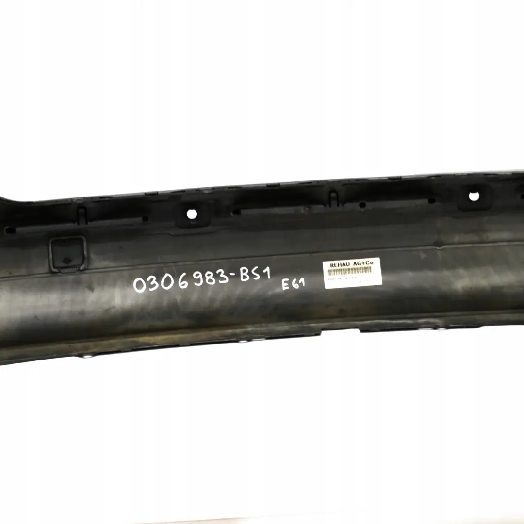 BMW E61 Zderzak tylny tył pdc black saphire - SKU 0306983-BS1 - Numer Części 0306983