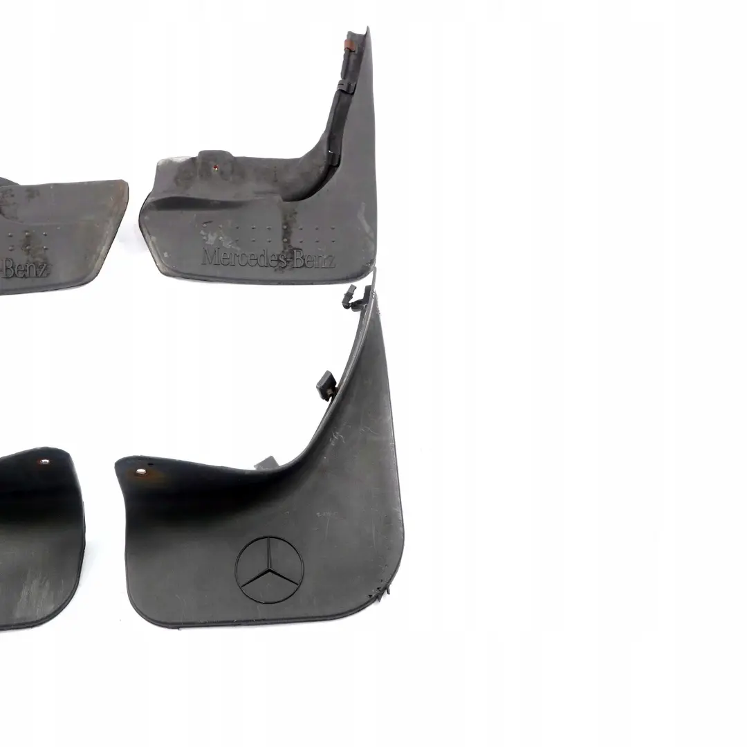  Mercedes-Benz CLK W208 C208 Front Rear Mud Flaps Spalsh Guard Cover Trim Set - SKU C208 Mud Flaps - Part number C208 Mud Flaps