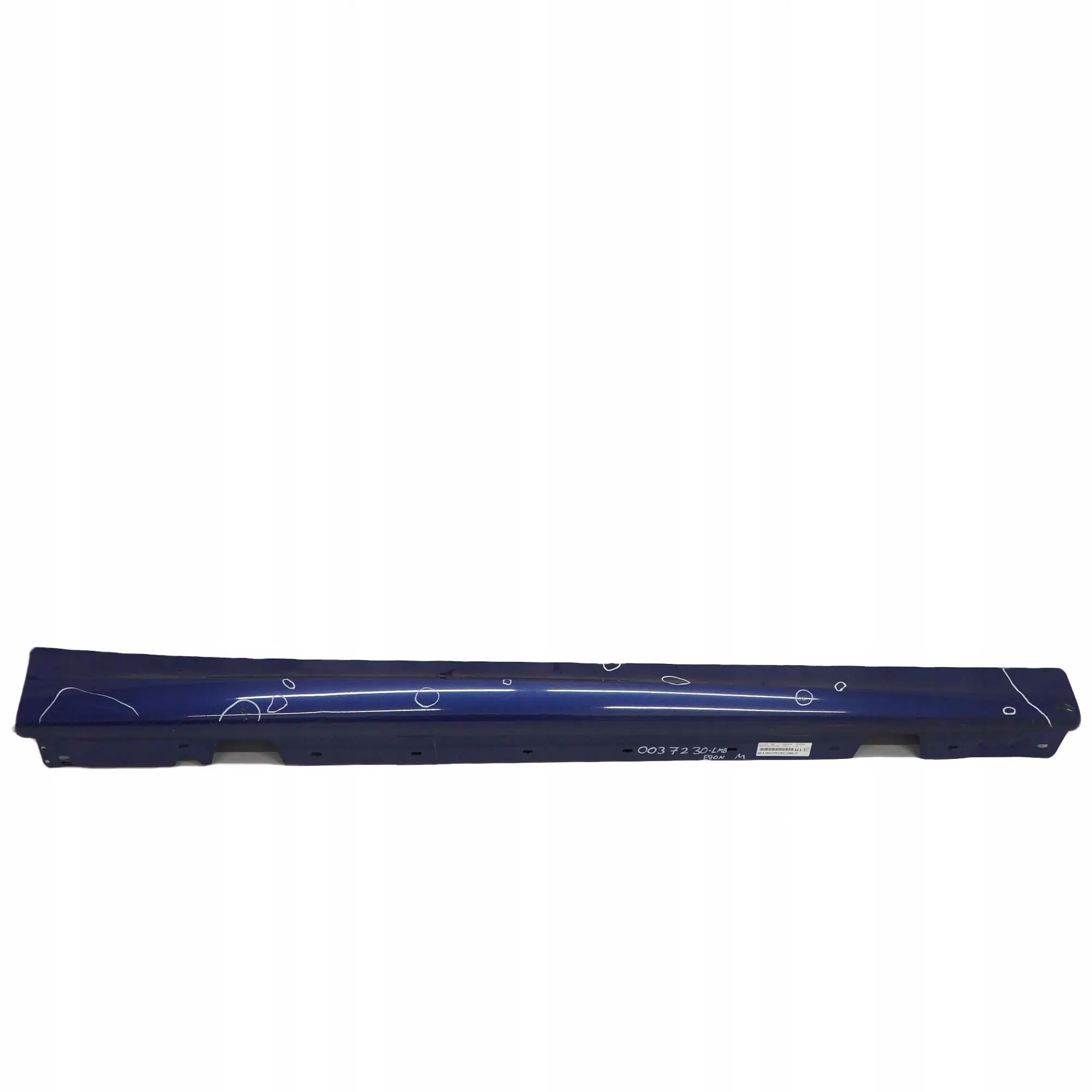 BMW E90 LCI M Sport Sill Strip Faldon Lateral Derecho Le Mans Azul - 381