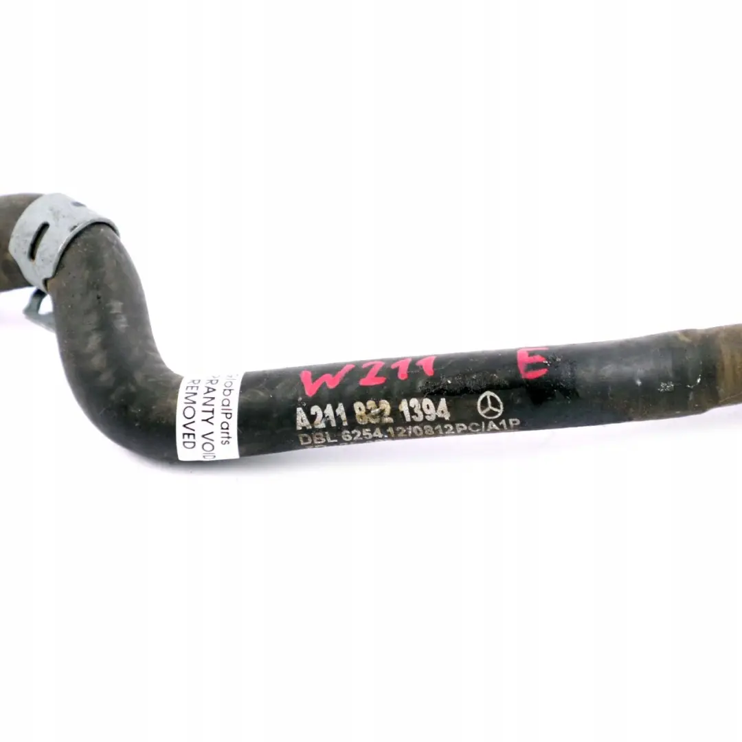  Mercedes-Benz E-Klasse W211 Wascher Schlauch Rohr - SKU A2118321394 - Teilenummer A2118321394
