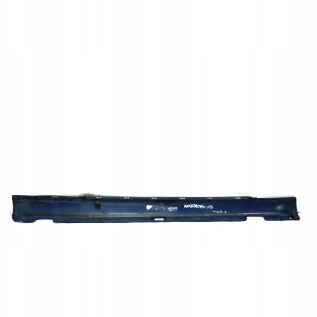  Mercedes-Benz CLC CL203 Sill Side Cover Skirt Left N/S Jaspisblau Blue - 345 - SKU A2036980554-JAS - Part number A2036980554