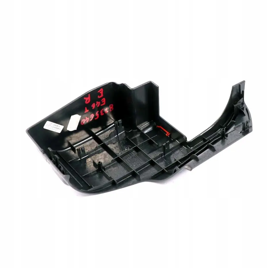 BMW E46 Touring Covering Right O/S Rear Seat Belt Trim Black 8208368 - SKU 8235650 - Part number 8235650
