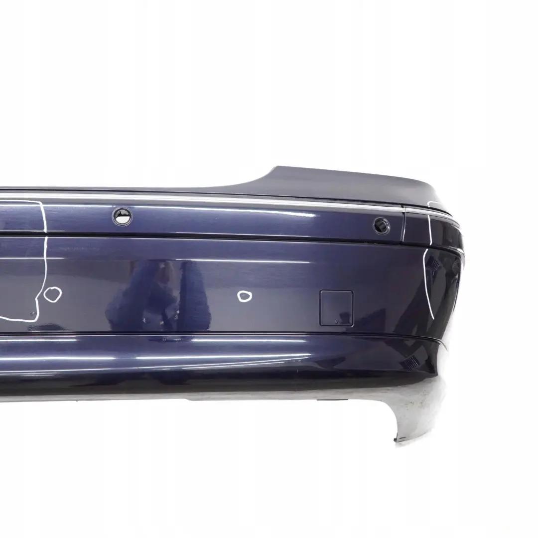 Mercedes-Benz C W203 Rear Bumper Trim Panel Tanzanitblau Tanzanite Blue - 359 to with Part number A2038851625 Mercedes-Benz C W203 Rear Bumper Trim Panel Tanzanitblau Tanzanite Blue - 359 - SKU A2038851625-TB - Part number A2038851625