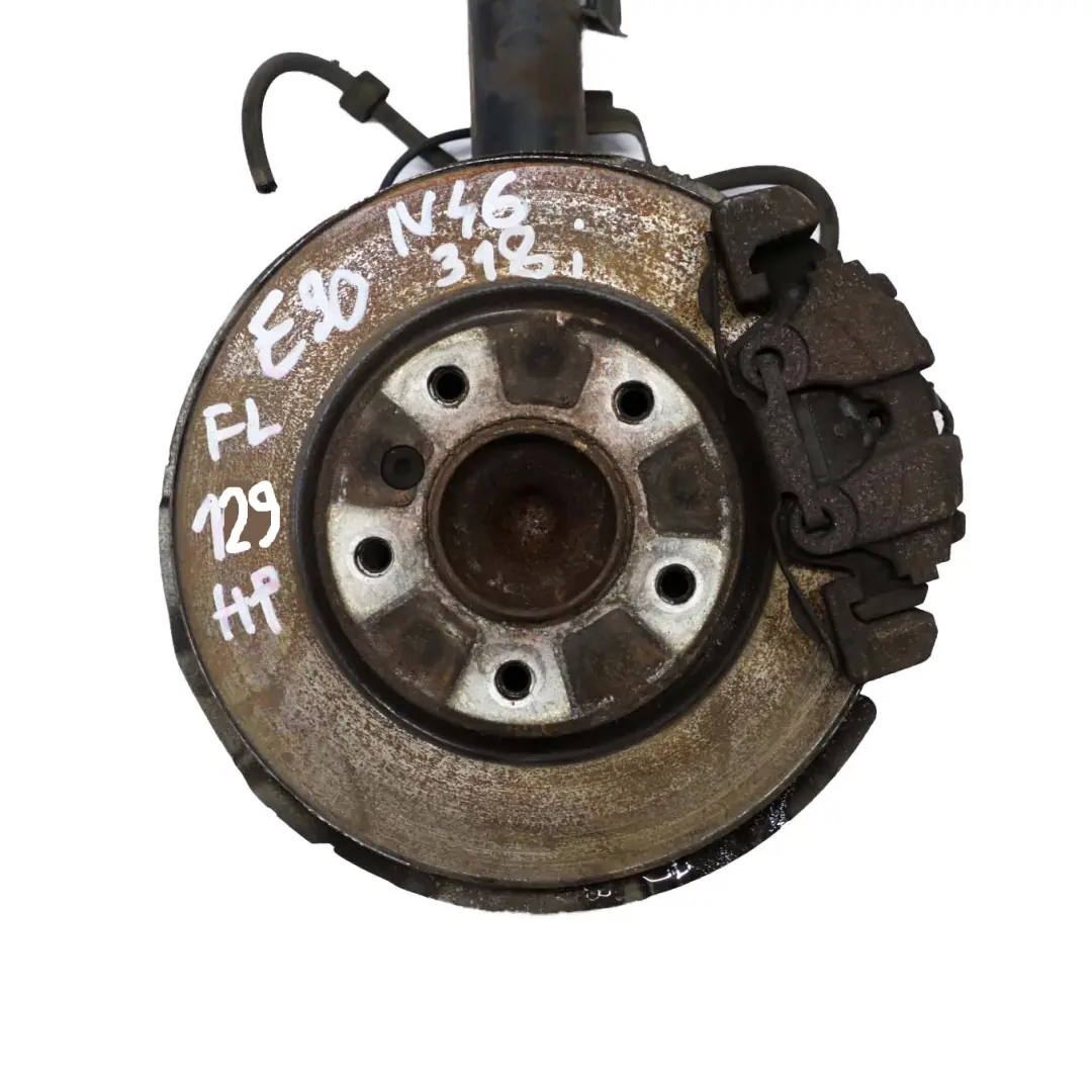 BMW E90 318i N46 FRONTAL IZQUIERDO SPRING STRUT PIERNA SUSPENSIoN De FRENO HUB S - SKU 6771723-6 - Número de pieza 6771723